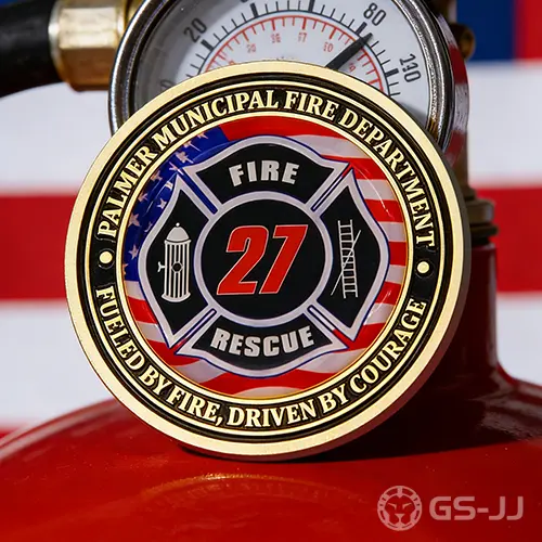 PMFD 50 Years Custom Coins PMFD 50 Years Custom Coins