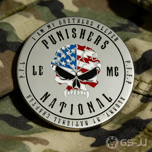 Punishers National Custom Coins Punishers National Custom Coins