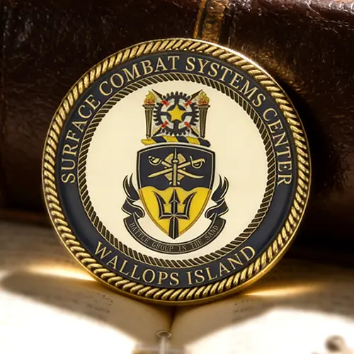 ​Surface Combat Systems Center Custom Coins