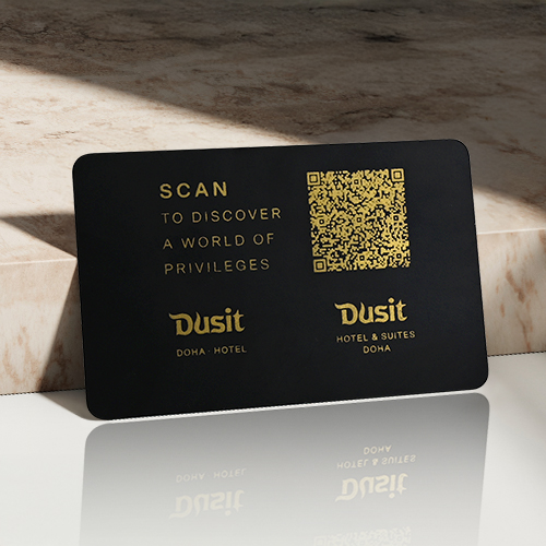 Ambassador's Club Black Metal Cards