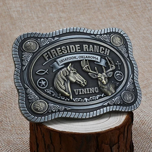 Fireside Ranch Custom Belt Buckles