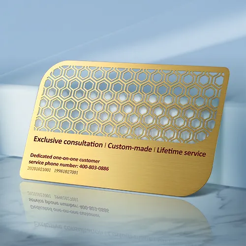 Gold Stainless Steel Business Cards Gold Stainless Steel Business Cards