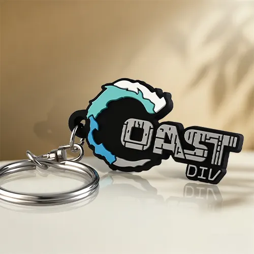 Coast Div Wave Custom PVC Keychain Coast Div Wave Custom PVC Keychain