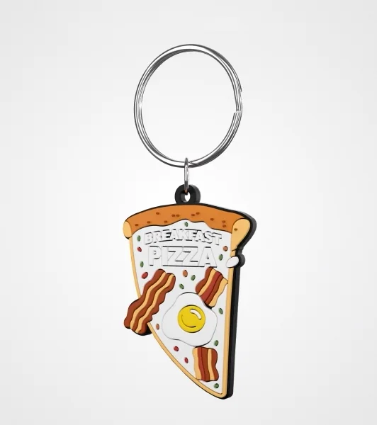 Color Changing PVC Custom Keyrings