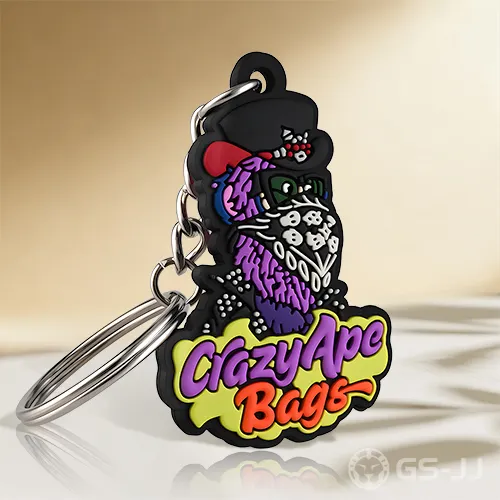 Crazy Ape Bags Custom PVC Keychain Crazy Ape Bags Custom PVC Keychain