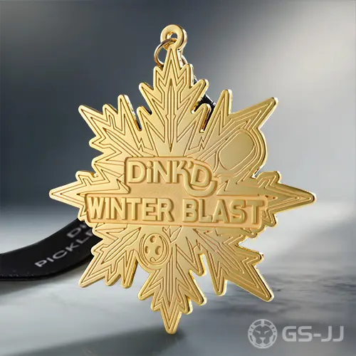 Custom Dink'd Winter Blast Medal Custom Dink'd Winter Blast Medal
