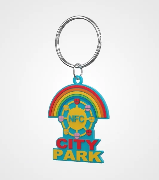 Custom PVC Keychains with NFC