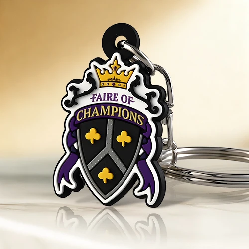 Faire Of Champions Custom PVC Keychain