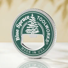 Blue Spruce Bottle Opener Coins