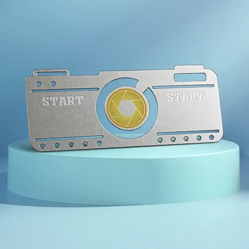 Camera Aperture Metal Business Cards Camera Aperture Metal Business Cards