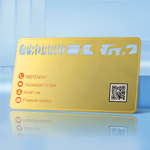 Company Custom Gold Business Cards