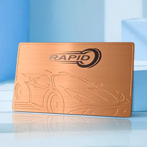 Embossed Car Metal Business Cards Embossed Car Metal Business Cards