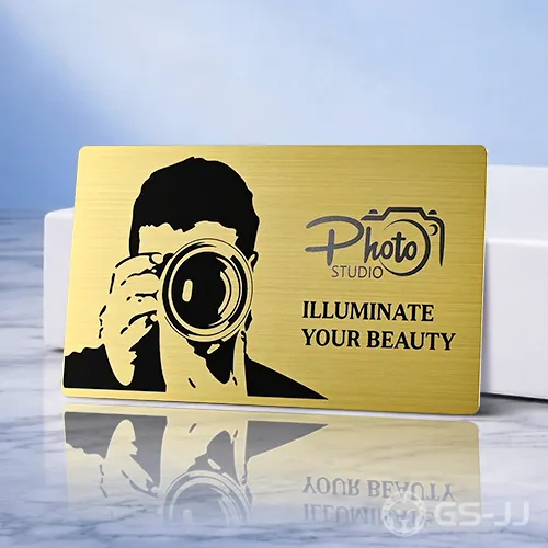 Photographer Metal NFC Business Cards Photographer Metal NFC Business Cards