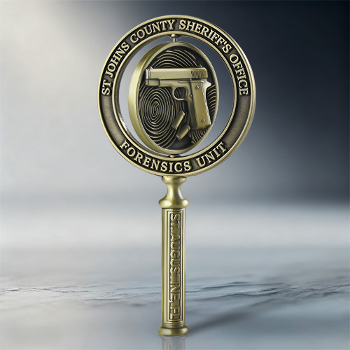 Forensic Spinner Challenge Coins