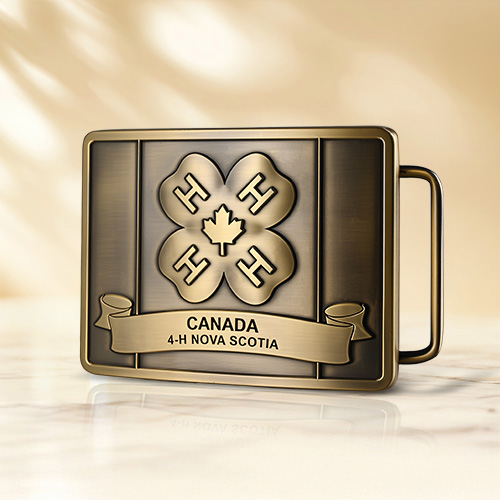 4-H Club Custom Belt Buckles