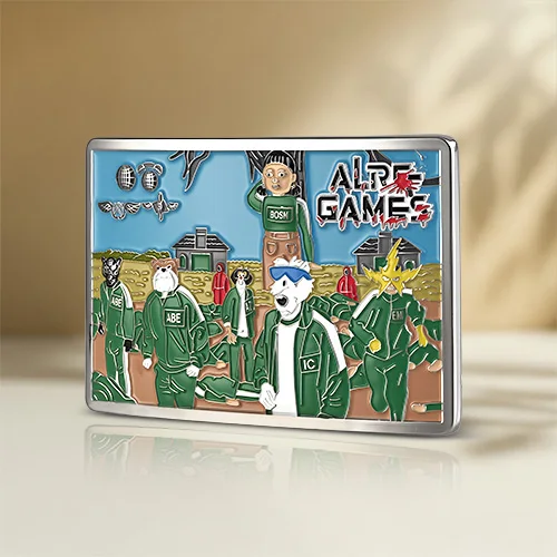 Custom Survival Game Theme Belt Buckles