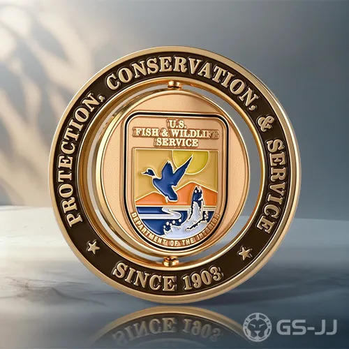 Law Enforcement Excellence Rotating Coins Law Enforcement Excellence Rotating Coins