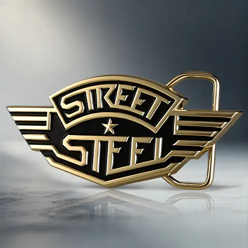 Street Steel Custom Belt Buckles