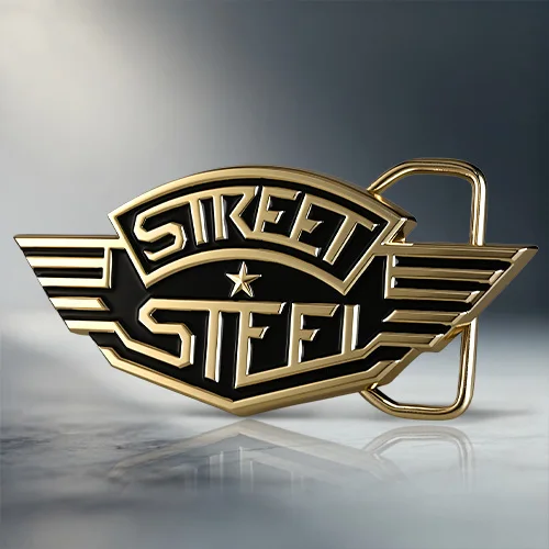 Street Steel Custom Belt Buckles