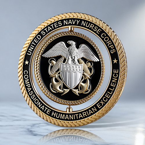 US Navy Challenge Coins | Design at Your Will | GS-JJ ®