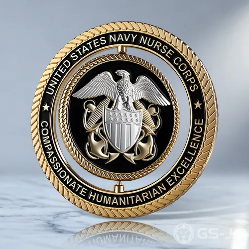 United States Navy Nurse Corps Spinner Coins United States Navy Nurse Corps Spinner Coins