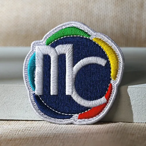 Custom MC Rainbow Halo Patch Custom MC Rainbow Halo Patch