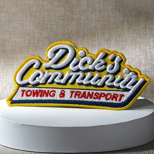 Dick's Community Towing Transport Custom Patch Dick's Community Towing Transport Custom Patch