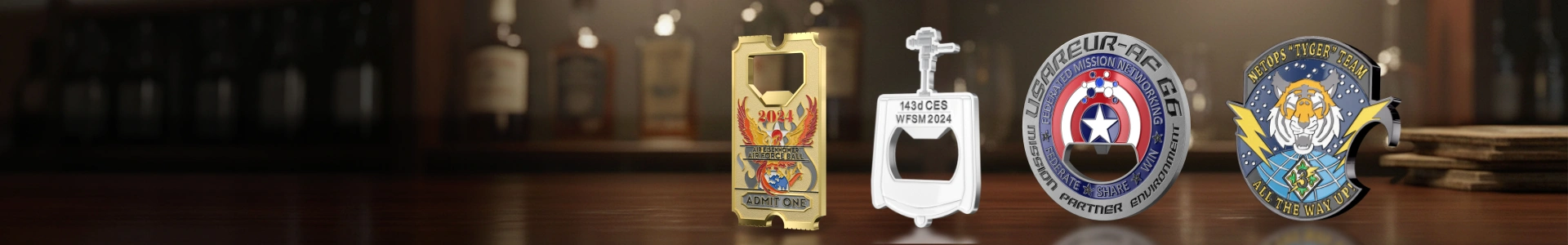 Firefighter Challenge Coins