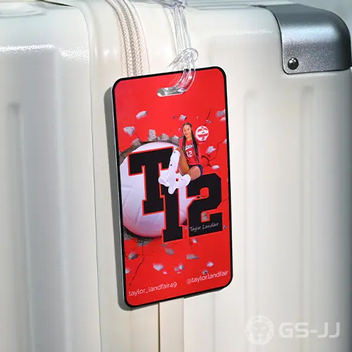 Custom Athlete Luggage Tags Custom Athlete Luggage Tags