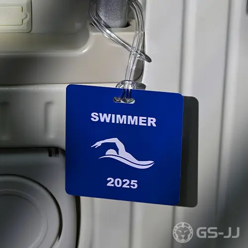 Custom Swimmer Luggage Tags Custom Swimmer Luggage Tags