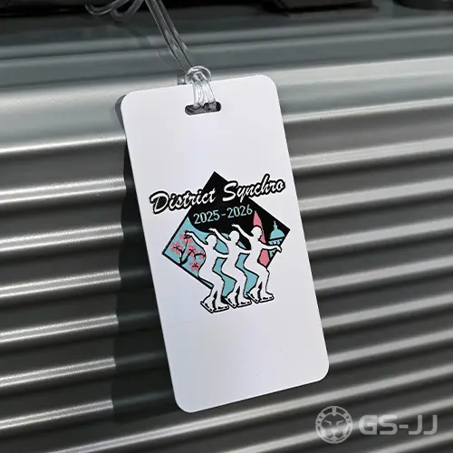 Custom Synchro Skating Luggage Tags Custom Synchro Skating Luggage Tags