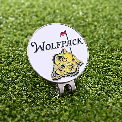 Custom Wolfpack Golf Ball Markers Custom Wolfpack Golf Ball Markers