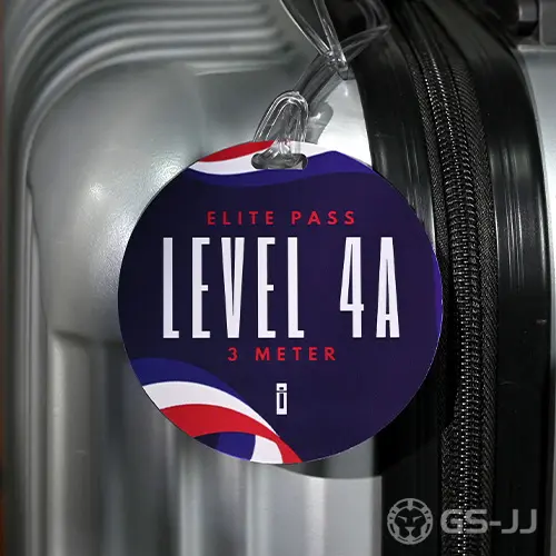 Elite Pass Level 4A luggage Tag Elite Pass Level 4A luggage Tag