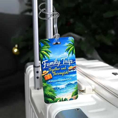 Family Trip Custom Luggage Tag Family Trip Custom Luggage Tag