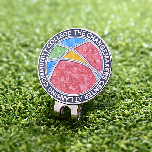 Lansing Changemakers Center Golf Ball Markers