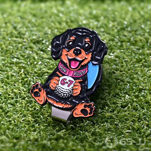 Mini Kujoce Rottweiler Golf Ball Marker Mini Kujoce Rottweiler Golf Ball Marker