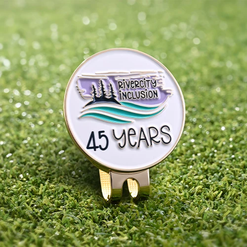 Rivercity Inclusion 45th Golf Ball Markers