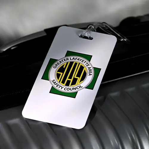 Safety Council Logo Luggage Tags Safety Council Logo Luggage Tags
