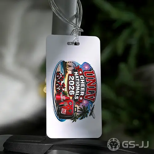 UNLV Cheer Nationals 2026 Luggage Tag UNLV Cheer Nationals 2026 Luggage Tag