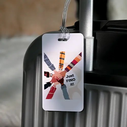 Unity-Themed Custom Luggage Tags Unity-Themed Custom Luggage Tags