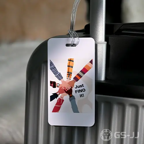 Unity-Themed Custom Luggage Tags Unity-Themed Custom Luggage Tags