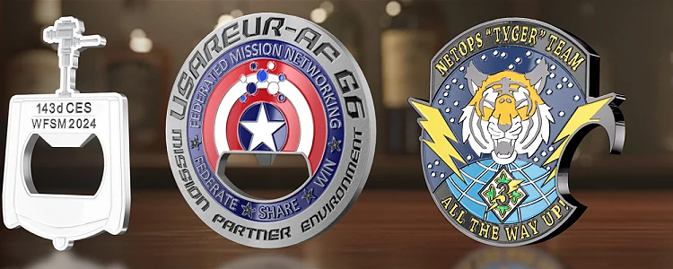 Challenge Coin Bottle Opener | Custom Coins | GS-JJ.com ®