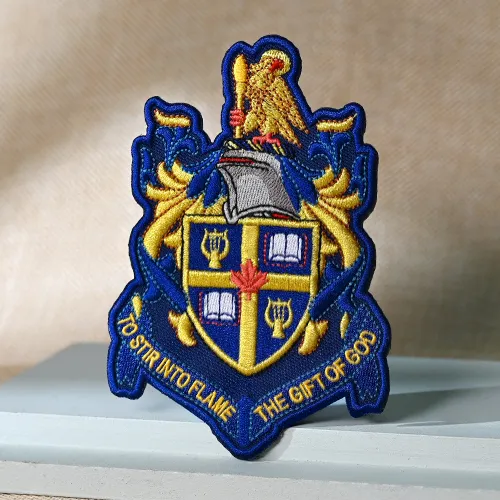 Custom God's Gift Flame Embroidery Patches Custom God's Gift Flame Embroidery Patches