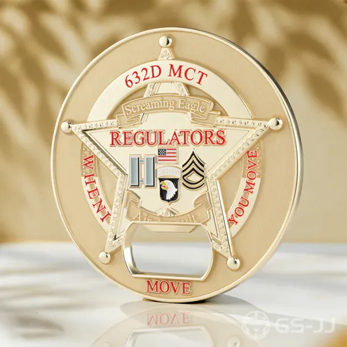632D MCT Regulators Bottle Opener Coin 632D MCT Regulators Bottle Opener Coin