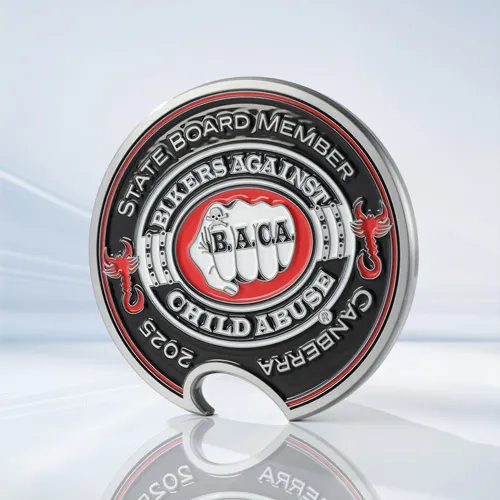 BACA Community Bottle Opener Coin BACA Community Bottle Opener Coin