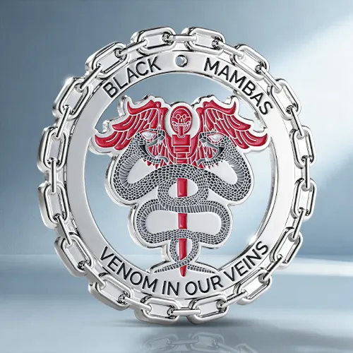 Black Mambas EMS Challenge Coin Black Mambas EMS Challenge Coin