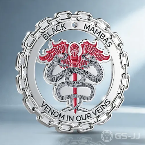 Black Mambas EMS Challenge Coin Black Mambas EMS Challenge Coin