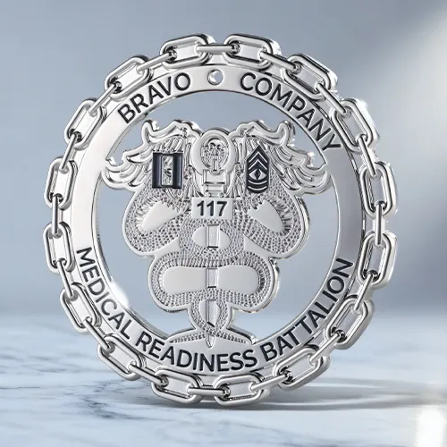 Black Mambas EMS Challenge Coin Black Mambas EMS Challenge Coin