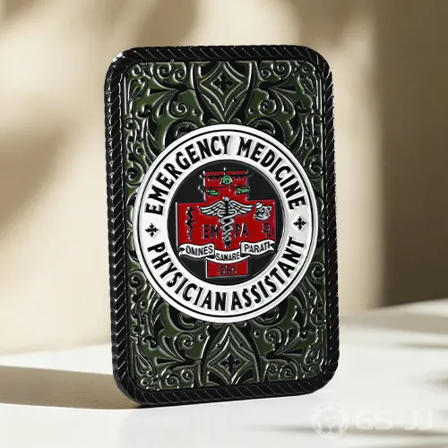 Custom Physician Assistant EMS Challenge Coins Custom Physician Assistant EMS Challenge Coins