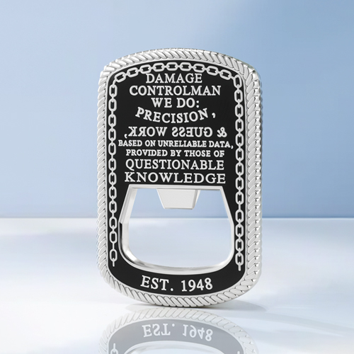 Damage Controlman Bottle Opener Challenge Coins